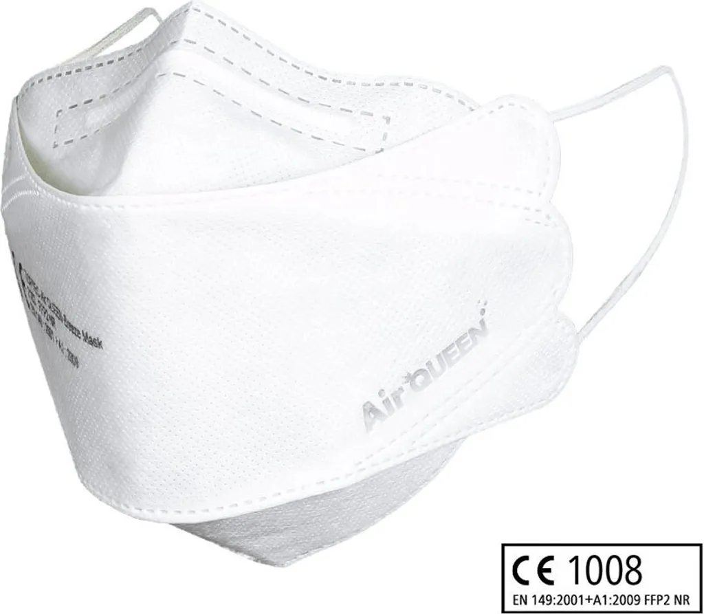 10er Siegmund Air FFP2 Mundschutz Maske CE1008 Nanofaser-Filter 4 10er Siegmund Air FFP2 Mundschutz Maske CE1008 Nanofaser-Filter – Bild 2