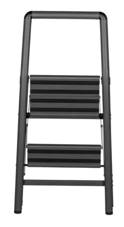Wenko Alu-Klapptrittleiter Compact 2-stufig Dunkelgrau -Vidailo Verkaufe cf5daf640fafbec708f13ef4f52005e2
