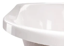 Calmwaters® Rechteck-Badewanne 180x80 Cm, Acrylwanne Honest, Duo-Badewanne Für Zwei Personen, Maße 180 X 80 Cm, Rechteckwanne Abgerundet, Duowanne In Weiß, 02SL2973 -Vidailo Verkaufe cf6ff576df926cfb63ec32f1e02e1486