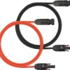 1m Solarkabel Verlängerungskabel Rot + Schwarz 4 Mm² Mit MC4 Solarstecker Solar Kabel Stecker -Vidailo Verkaufe d07291d8eec96ddee2d5f3ed37c7fb79