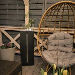 Freistehender Bioethanolkamin ROMEO Schwarz -Vidailo Verkaufe d1def0096486f8da593074865676fe94