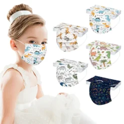 50 Stück Kinder Dinosaurier Druckmuster 3-lagige Masken Filter Staubdichte Masken -Vidailo Verkaufe d29f57803ce82439dbbd90bc973d24d2