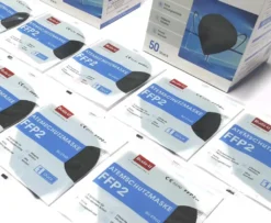 Buda-Ü FFP2 Masken CE0370 Schwarz (50 Stück) -Vidailo Verkaufe d3089b15e907c95b7e798c0879da2e1b