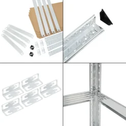 Pro-Tec 2x Schwerlastregal Birthälm 180x90x30cm Steckregal Stahl Lager Regal Werkstattregal Pro.tec -Vidailo Verkaufe d33a2c044099890829a9106307cf6f79