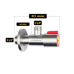Lazardo Edelstahl Eckventil Regulierventil Zoll 3/8" 14 Lazardo Edelstahl Eckventil Regulierventil Zoll 3/8" -Vidailo Verkaufe d38c04d85676cfa41ef6332bab518f19