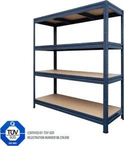 Weitspannregal Steckregal Schwerlastregal Kellerregal RIESENAUSWAHL Grau 177x200x60 Cm -Vidailo Verkaufe d469ef7a3bcaaf81dd7cc3c108a5fac7