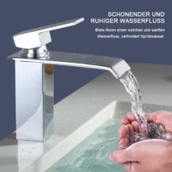Wasserhahn Bad Wasserfall Waschtischarmatur Messing Badarmatur Waschbeckenarmatur Bad Wasserhahn Badezimmer Einhandmischer -Vidailo Verkaufe d5a956ded3874ca5d8844edac0d4c7b0
