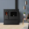 EEK A+ Kaminofen Mit Backfach Und Herdplatte Perfect Eco 7 KW Kamin Ofen Dauerbrandofen Werkstattofen Schwedenofen Hüttenofen Heizofen -Vidailo Verkaufe d68c55bda63e29d61b155ae61155048a