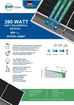 Solar- PV 780 Balkonkraftwerk Komplettset Mit 390W Bifacial Solarmodul Stockschrauben Quer 10 M Schukostecker -Vidailo Verkaufe d6b398901574f6cc1ac97b05ab20b60c