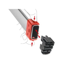 Hailo Leiter-Wechselfuß-Set EasyClix Living Größe L 9947-001 -Vidailo Verkaufe d777620d649fc15f546bb017357f6dbc