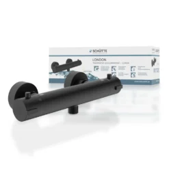 SCHÜTTE LONDON Duscharmatur Mit Thermostat, Thermostat, Mischbatterie Dusche, Duschthermostat