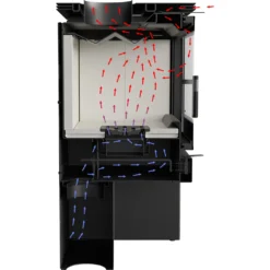 Freistehendes Kaminofen JUNO 12 Schwarz -Vidailo Verkaufe dd5ba4d94fef9926f2f42acdd4050305