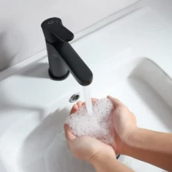 Cecipa Waschtischarmatur Wasserhahn Badarmatur Waschbecken Mischbatterie Mit Zugstange Badezimmer Schwarz -Vidailo Verkaufe ddfa2582c0f7f321b65a661842d91eb7