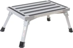 Faltbare Aluminium Trittstufe Bis 150 Kg Kleines Packmaß