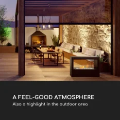 Blumfeldt Fiamme Scoppi Ethanol-Kamin Edelstahl-Brenner 3 Liter 5-6 H Brenndauer -Vidailo Verkaufe e01707289d3fd54a4cc134894fe88457