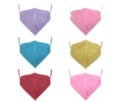 FFP2 Atemschutzmasken 10 Stück Mehrweg Mundschutz Maske Mit Innen Liegendem Vlies 5 Lagig Mund- Und Nasenschutz , Farbe Wählen:pink