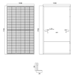 Solar- PV 780 Balkonkraftwerk Komplettset Mit 390W Bifacial Solarmodul Stockschrauben Quer 10 M Schukostecker -Vidailo Verkaufe e0c7c81198191cab4904e035c56516ab