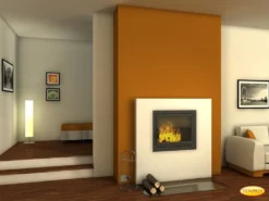 Ofentür & Kamintür Mit Glas | '545 X 345mm Kamintür Wollin, Griff Rechts | Backofentür Holzofentür Kachelofentür Pizzaofentür Räucherofen Tür Steinbackofentür Brotofen -Vidailo Verkaufe e154adda107bca74bee77254442bd642