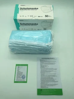 Kingfa Medizinische 3-Layer Maske In Blau 50er Packung Typ II R -Vidailo Verkaufe e262d9b0842eb4d94497c80f1d0ef165