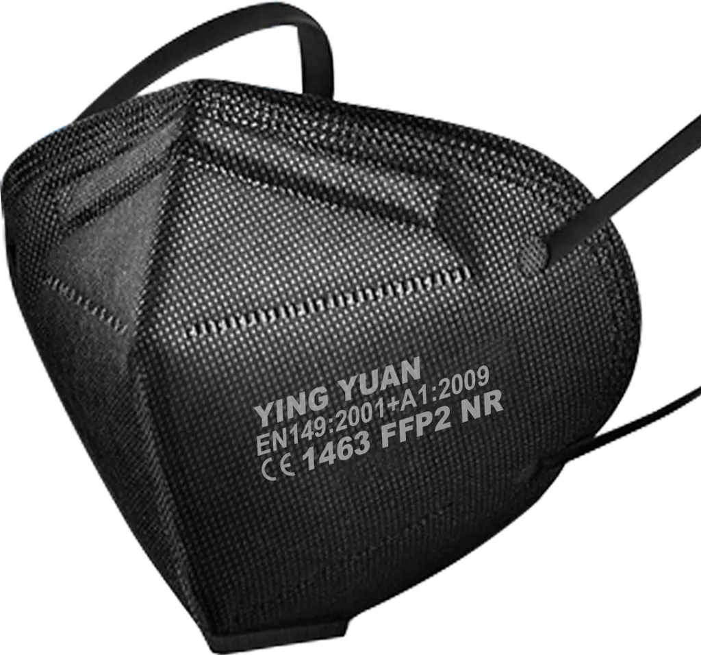 20x FFP2 Schutz Maske Mundschutz Atemschutzmaske CE1463 EN149 Schwarz 4 20x FFP2 Schutz Maske Mundschutz Atemschutzmaske CE1463 EN149 Schwarz – Bild 2