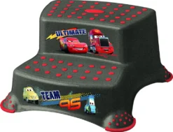 Keeeper Kids Tritthocker "igor Cars" Zweistufig Dunkelgrau