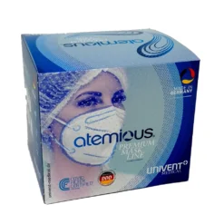 Atemious MAX5 Komfort Vlies FFP2 Atemschutzmaske Germany Mit Ift Rosenheim Zertifikat Lose Oder Einzeln Verpackt, Menge:30 Stck., Verpackung:lose Im Beutel -Vidailo Verkaufe e419023c21ce86018d04be3bd6bb244b
