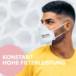 Björn&Schiller FFP2 Masken Einzeln Verpackt, 20 Stück, Germany, Atemschutzmaske Weiß 3-lagig CE 2233 , Schutzmasken Medizinisch, Atmungsaktive Einwegmaske, Mundschutz & Nasenschutz -Vidailo Verkaufe e4de332e8f6377a64079ca0eb3413b62