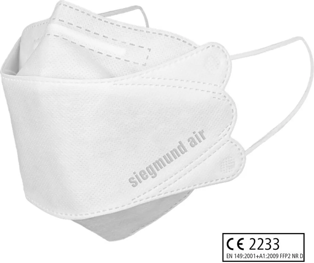 Siegmund AIR FFP2 Maske - 20 Stück 4 Siegmund AIR FFP2 Maske - 20 Stück – Bild 2