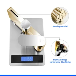 Badewanne Mischbatterie Dusche Duscharmatur Wasserfall Badewannenarmatur Messing Badarmatur Mit Regal Armatur Für Dusche Und Badewanne -Vidailo Verkaufe e698d011318bb4cab9c77ae1446d4028