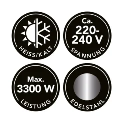 MAXXMEE Warm- & Kaltwasserarmatur - 360° Schwenkbare Wasserhahn-Aufsätze - Edelstahl Wasserhahn Küche Armatur Edelstahl 360 Schwenkbar Spültisch Durchlauferhitzer -Vidailo Verkaufe e7bbb25f148bed00316db3a271fe5159