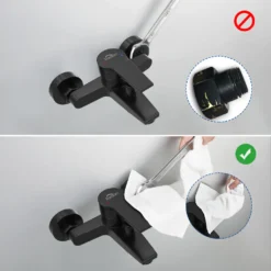 Badarmatur Duscharmatur Wannenarmatur Armatur Badewannenarmatur Badewannen Mit Handbrause Duschsysteme Einhandmischer Wasserhahn Für Bad Dusche Schwarz -Vidailo Verkaufe e829db021a9d133d91398c7f4e59084a 1