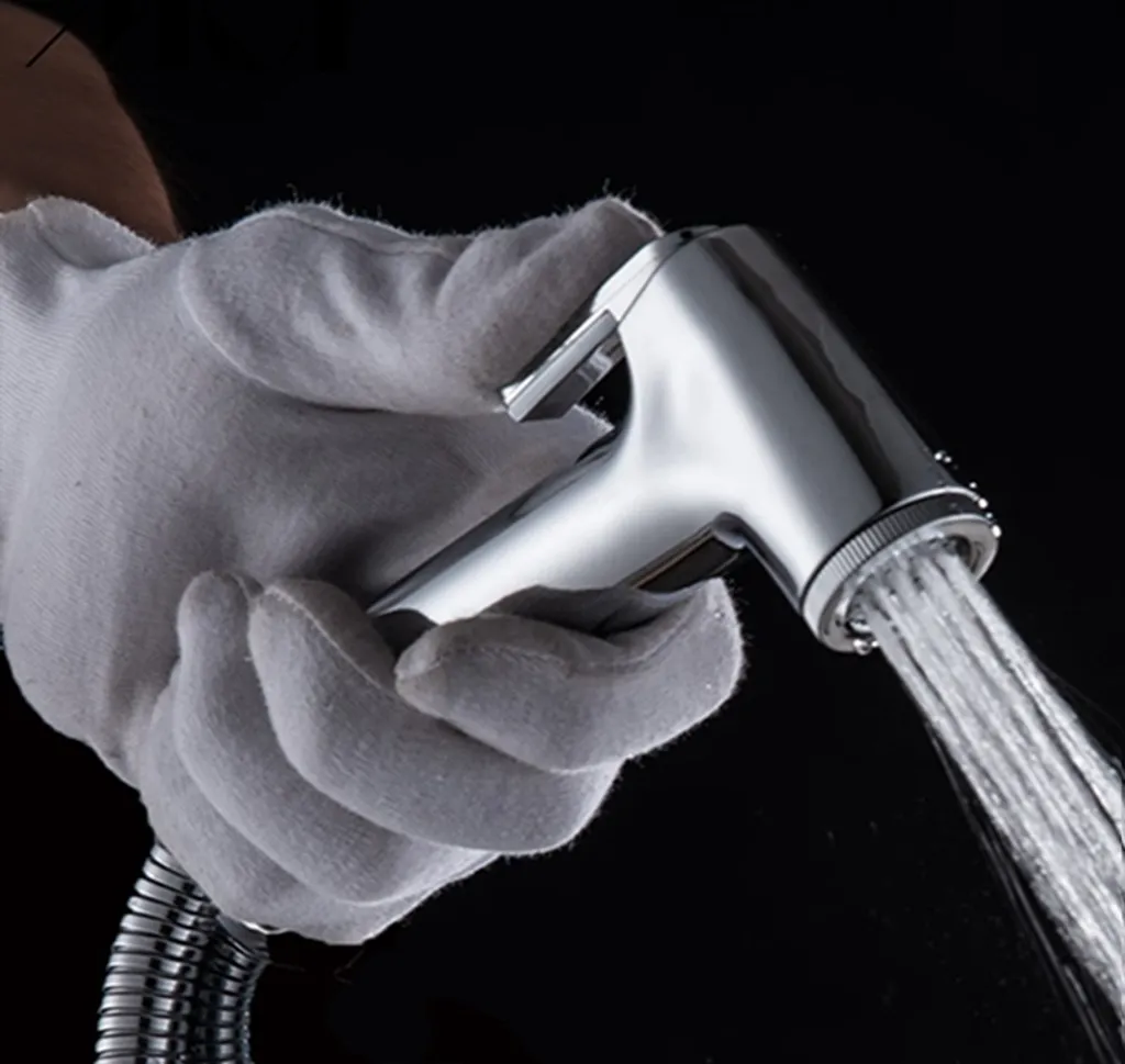 2 Stück Edelstahl Bidet Toilettensprüher, Hand Bidet Sprayer, Bidet Handbrause,Duschkopf Bidet Armaturen Für Haustierbad /Körperpflege/WC 4 2 Stück Edelstahl Bidet Toilettensprüher, Hand Bidet Sprayer, Bidet Handbrause,Duschkopf Bidet Armaturen Für Haustierbad /Körperpflege/WC – Bild 2