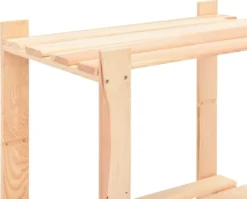VidaXL Lagerregale 5 Böden 2 Stk. 80×38×170cm Kiefer Massivholz 250kg -Vidailo Verkaufe e8d10101b29821bfc1c48e1542f203bf