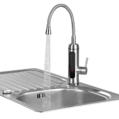 MAXXMEE Warm- & Kaltwasserarmatur - 360° Schwenkbare Wasserhahn-Aufsätze - Edelstahl Wasserhahn Küche Armatur Edelstahl 360 Schwenkbar Spültisch Durchlauferhitzer -Vidailo Verkaufe e9622deb6cd2a7370dad1747d2805d1f