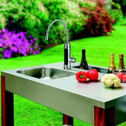 MAXXMEE Warm- & Kaltwasserarmatur - 360° Schwenkbare Wasserhahn-Aufsätze - Edelstahl Wasserhahn Küche Armatur Edelstahl 360 Schwenkbar Spültisch Durchlauferhitzer -Vidailo Verkaufe e98d58193dead470d52255563dfa5ac5