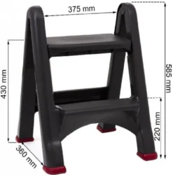 Curver Klappbare Tritthocker Anthrazit -Vidailo Verkaufe e9e8120bd59b0ff47e2acc653033a034