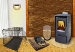 Nemaxx P9 Pelletofen Pelletkamin Pelletkaminofen 9 KW Kaminofen Heizofen Pellet Ofen Kamin Pelletheizung Heizung Heizgerät Kaminheizung Pellets - Schwarz - WiFi-Ready -Vidailo Verkaufe eac95d010ceb6bb6bd5ecc4ca906b4e9