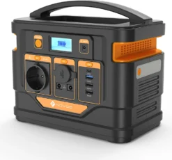 NOVOO Tragbare Stromerzeuger Power Station Solar Stromgenerator Solar Powerbank, 296Wh 80000mAh Mobiler Energiespeicher,230AC Steckdose,PD 45W Type-C,Solar Generator Für Notfall Campin