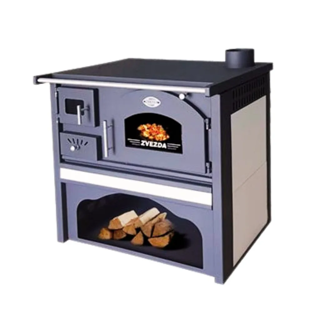 Küchenofen Zvezda, Modell Classic GFS Keramik, Leistung 5.7kW BImSchV2 4 Küchenofen Zvezda, Modell Classic GFS Keramik, Leistung 5.7kW BImSchV2 – Bild 2