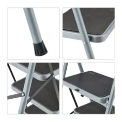 Relaxdays Graue Trittleiter Mit 4 Stufen -Vidailo Verkaufe ecbfc0cc904e86a383ba7e6cd45a7833