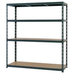 Regal / Weitspannsteckregal Pro-bau-tec Anthrazit/braun 180x160x60cm -Vidailo Verkaufe ecdcbda01bce57bc4d739d9379687557