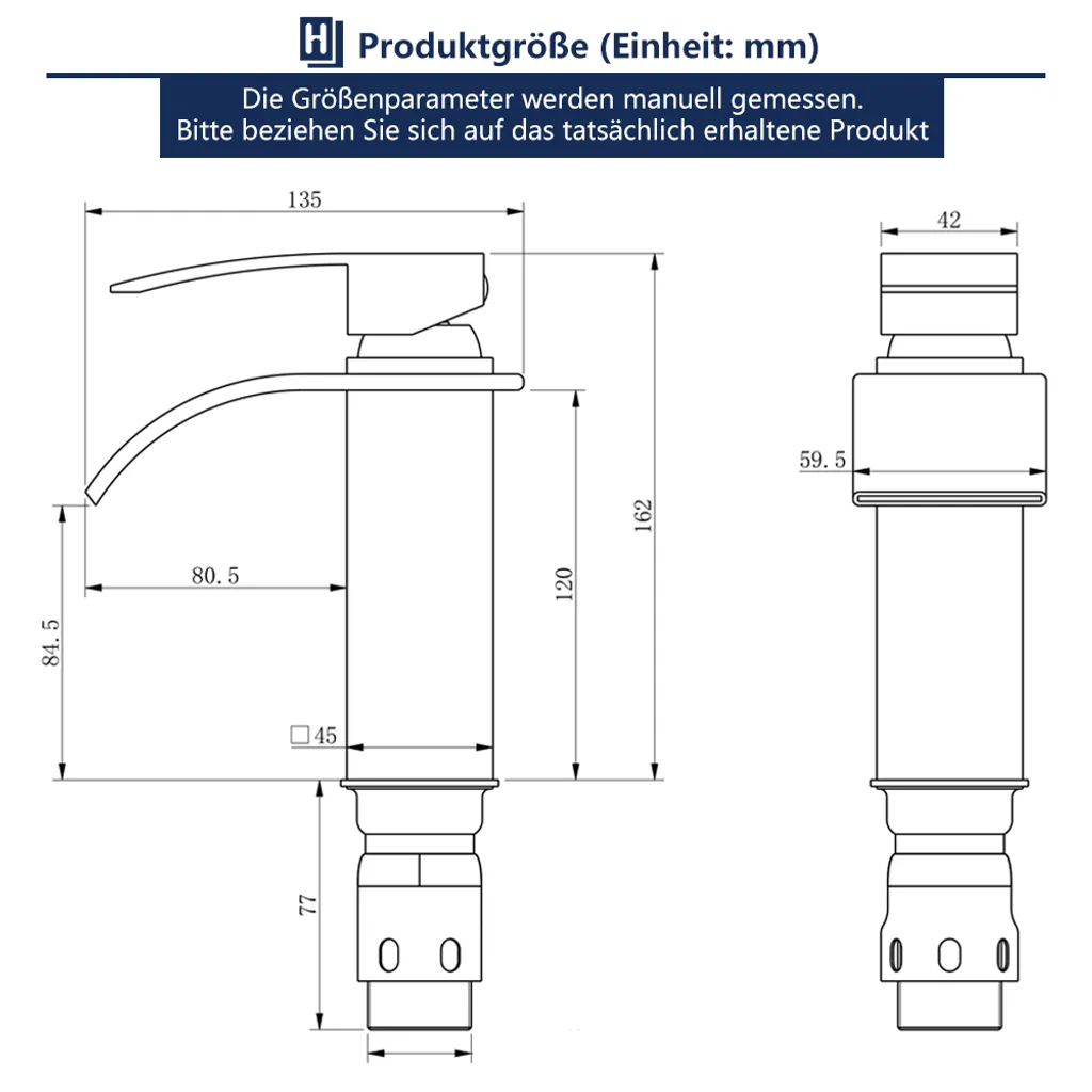 Wasserhahn Bad Wasserfall Badarmatur Messing Waschtischarmatur Für Badezimmer Einhandmischer Waschbecken Armatur Verchromt Silber 11 Wasserhahn Bad Wasserfall Badarmatur Messing Waschtischarmatur Für Badezimmer Einhandmischer Waschbecken Armatur Verchromt Silber – Bild 9