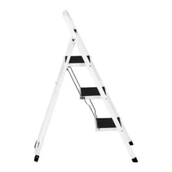 MSW Trittleiter 3 Stufen Haushaltsleiter 70,5 Cm Klappleiter 150 Kg Stahl Stehleiter -Vidailo Verkaufe f01802f4103320c6fe59663d2c5211f2