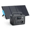 BLUETTI Solarspeicher EB3A Mit PV200 Solarpanel Enthalten, 268Wh Tragbares Stromerzeuger Mit 2*600W (1200W Überspannung) Wechselstromsteckdosen, LiFePO4 Batterie Backup Für Outdoor Camping, Van/RV Reisen, Notfall -Vidailo Verkaufe f1191bef3da845c0f54de44adc6d7de5