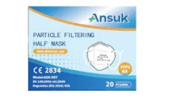 Atemschutzmaske FFP2 NR Maske - Schutzmaske 50 Stück WEIß -Vidailo Verkaufe f15cc378a51302411eb4c1108783b608