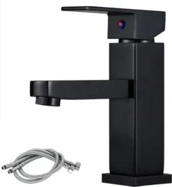 Wasserhahn Bad Wasserfall Waschtischarmatur Einhebelmischer Bad-WC-Mischbatterie Schwarz -Vidailo Verkaufe f161c9ceb80babab8f5b6569194bcf78