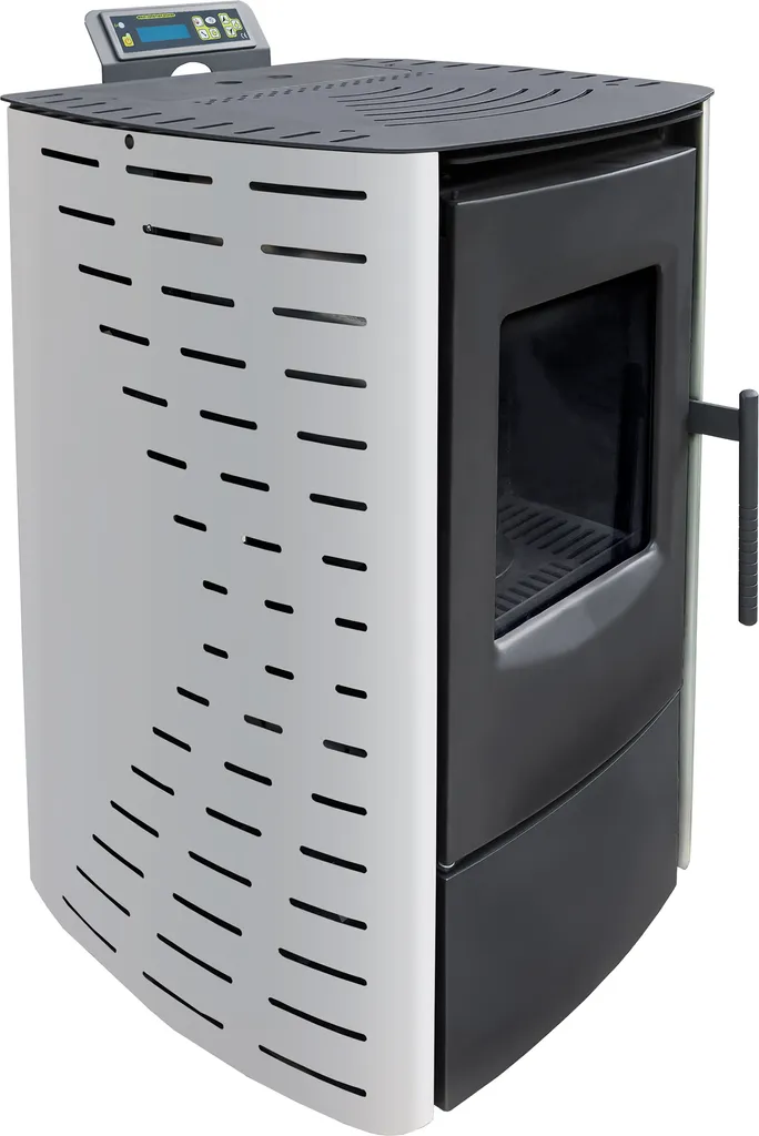 Nemaxx P6 Pelletofen Pelletkamin Pelletkaminofen 6 KW Kaminofen Heizofen Pellet Ofen Kamin Pelletheizung Heizung - Weiß - WiFi-Ready 8 Nemaxx P6 Pelletofen Pelletkamin Pelletkaminofen 6 KW Kaminofen Heizofen Pellet Ofen Kamin Pelletheizung Heizung - Weiß - WiFi-Ready – Bild 6