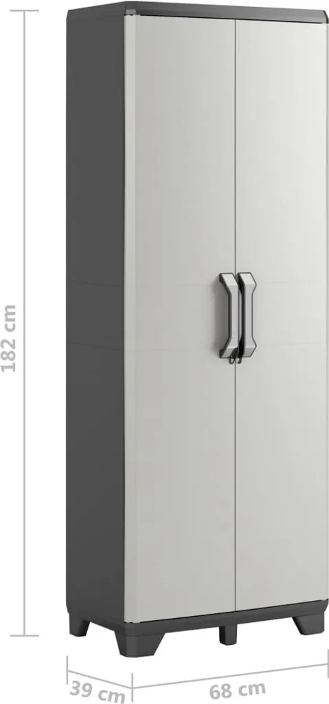 Keter Universalschrank Gear Schwarz Und Grau 182 Cm 11 Keter Universalschrank Gear Schwarz Und Grau 182 Cm – Bild 9