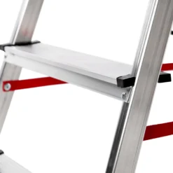 Aluleiter Zweiseitige Haushaltsleitern Stehleiter 2x4 Stufen 125KG EN131 MSTR -Vidailo Verkaufe f3dd9fdfbab43916eddbca7ae462e5cd