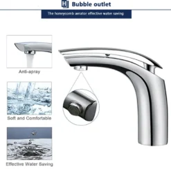 Wasserhahn Bad Waschtischarmatur Einhebelmischer Waschbecken Waschtisch Armatur Mischbatterie Waschbeckenarmatur Für Bad Chrom -Vidailo Verkaufe f444e42967b02a56a558742387dd309b